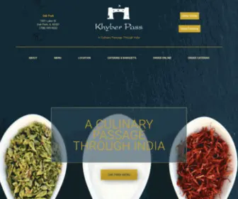 KHyberpassrestaurant.com(Indian Food in Chicago and Oak Park) Screenshot
