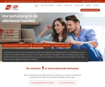 KHZ-Movers.com(Nationaal en internationaal verhuizen met AGS KHZ) Screenshot