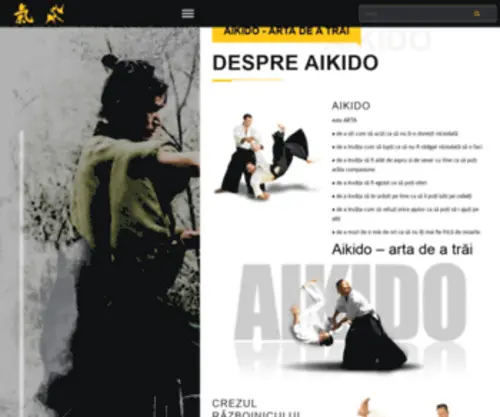 KI-Aikido.ro(Ki Aikido) Screenshot