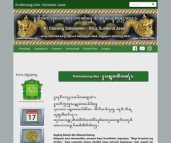 KI-Demang.com(Kaca Ngajeng) Screenshot
