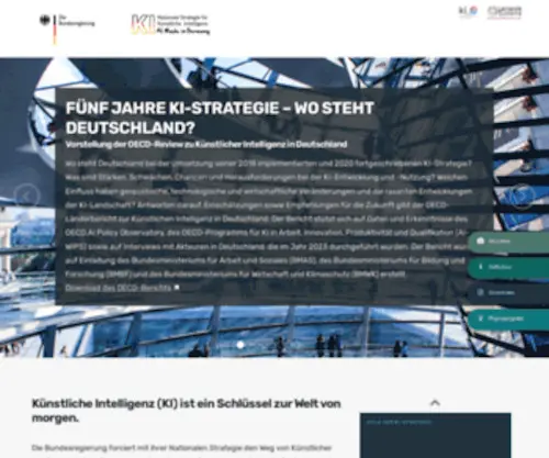 KI-Strategie-Deutschland.de(KI Strategie Deutschland) Screenshot