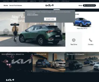 Kia-Bucuresti.ro(Kia Motors Romania) Screenshot