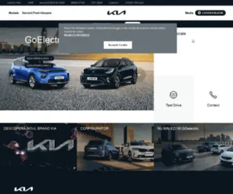 Kia-Cluj.ro(Kia Motors Romania) Screenshot