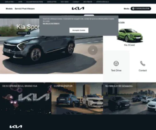 Kia-Timisoara.ro(Kia Motors Romania) Screenshot