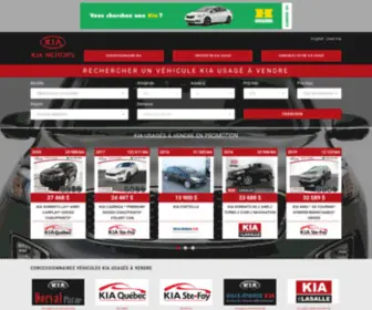 Kia-Usage.ca(Kia usagé à vendre) Screenshot