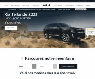 Kiacharlevoix.com(Concessionnaire Kia à Baie St) Screenshot