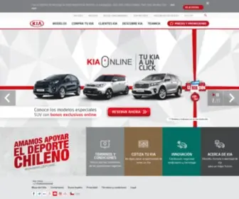 Kia.cl(KIA CHILE) Screenshot