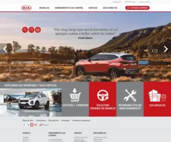 Kia.com.pa(Kia Motors Panamá) Screenshot