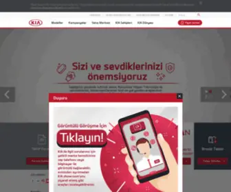 Kia.com.tr(Kia Türkiye) Screenshot
