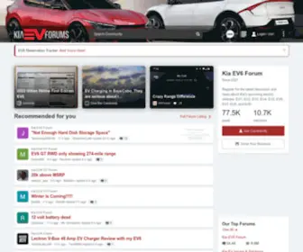 KiaevForums.com(Kia EV Forum) Screenshot