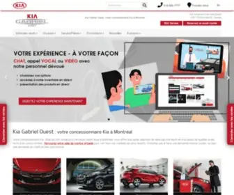 Kiagabrielouest.com(Kia Gabriel Ouest) Screenshot