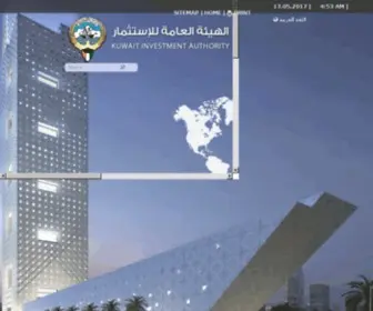 Kia.gov.kw(Kuwait Investment Authority) Screenshot