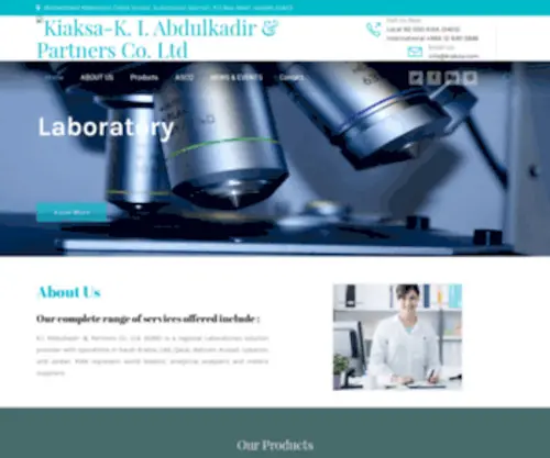 Kiaksa.com(K. I. Abdulkadir & Partners Co. Ltd) Screenshot