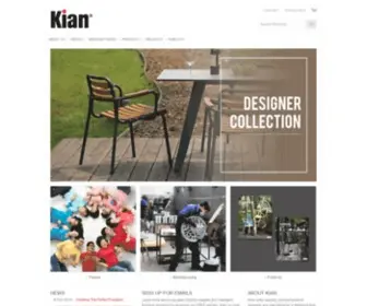 Kian.com(KIAN Sustainable Contract Furniture Design) Screenshot
