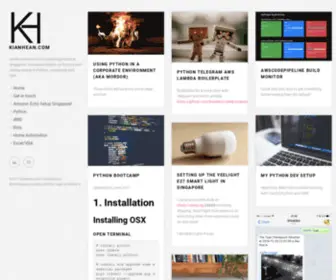 Kianhean.com(Kianhean) Screenshot