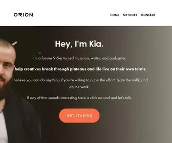 Kiaorion.com(KIA ORION) Screenshot