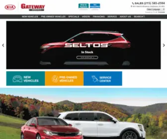 Kiaquakertown.com(Gateway Kia of Quakertown) Screenshot