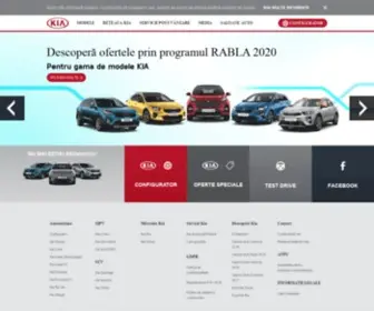 Kia.ro(Kia Motors Romania) Screenshot