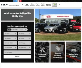 Kiaselbyville.com(Selbyville Holly Kia) Screenshot