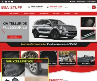 Kiastuff.com(Genuine Kia Accessories & Kia Parts) Screenshot
