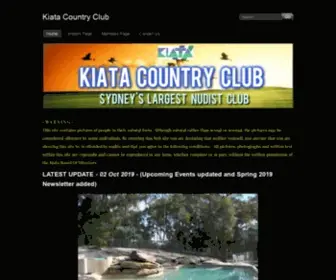 Kiatacc.com(Kiata Country Club) Screenshot