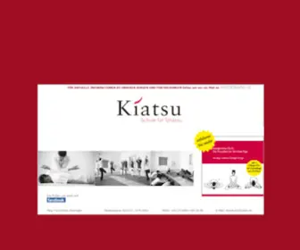 Kiatsu.at(SCHULE FÜR SHIATSU) Screenshot