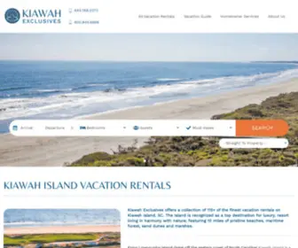 Kiawahexclusives.com(Kiawah Island Vacation Rentals) Screenshot