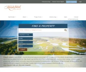 Kiawahisland.com(Kiawah Island Real Estate) Screenshot