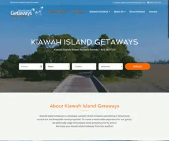 Kiawahislandgetaways.com(Kiawah Island's Finest Vacation Rentals) Screenshot
