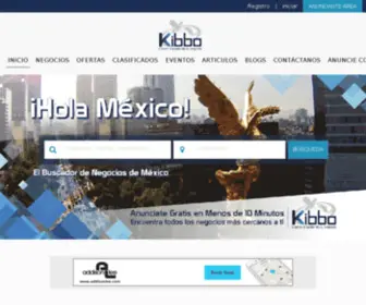Kibbo.com.mx(Kibbo Mexico) Screenshot