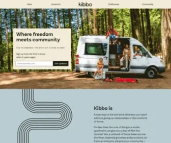 Kibbo.com(Vanlife) Screenshot