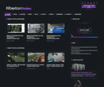 Kiberton.co.uk(Twitch Streamer) Screenshot