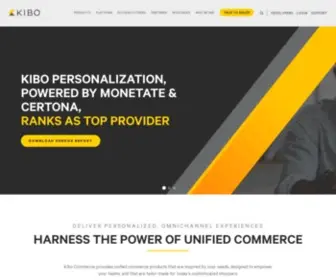 Kibocommerce.com(Kibo Commerce) Screenshot