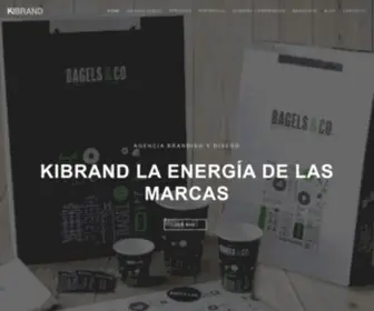 Kibrand.cl(Agencia de Branding y Diseño) Screenshot