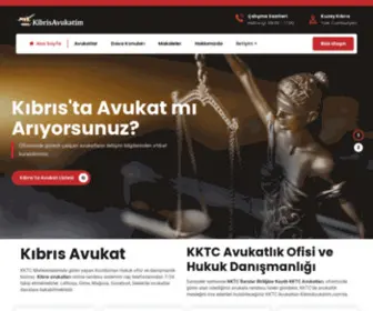 Kibrisavukatim.com(Kıbrıs) Screenshot