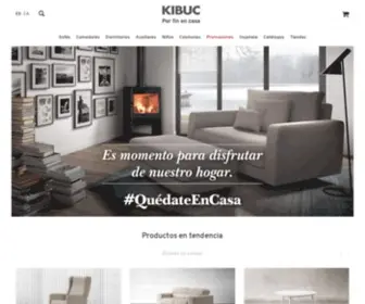 Kibuc.com(Tienda de Muebles y Complementos del Hogar) Screenshot