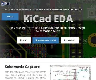 Kicad-PCB.org(KiCad EDA) Screenshot