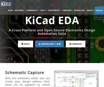 Kicad.org(KiCad EDA) Screenshot