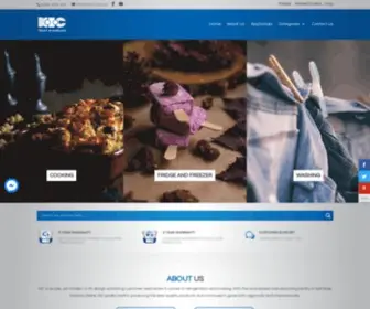 Kic.co.za(KIC appliances) Screenshot