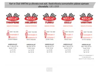 Kic.fi(Kart in Club HELSINKI) Screenshot