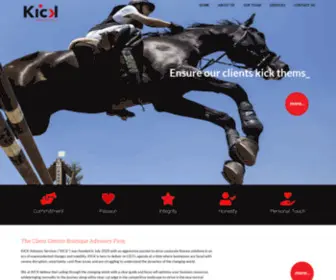 Kickadvisory.com(Kick Advisory Services) Screenshot