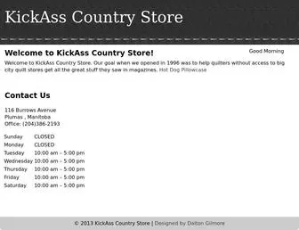 KickasscountryStore.com(KickasscountryStore) Screenshot