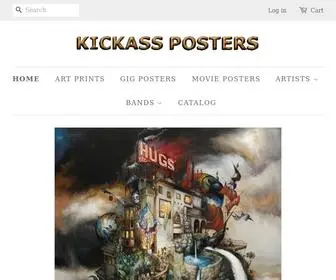 Kickassposters.com(Kickass Posters) Screenshot