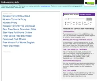 Kickassproxy.info(Kickassproxy info) Screenshot