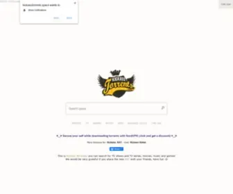 Kickasstorrents.space(Kickass Torrents) Screenshot