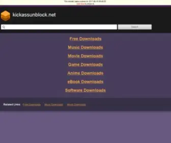 Kickassunblock.net(Kickassunblock) Screenshot