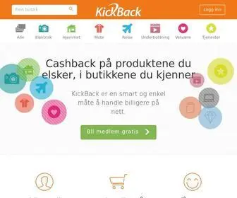 Kickback.no(Cashback p) Screenshot