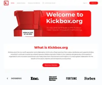 Kickbox.org(Kickbox Open Source Foundation) Screenshot