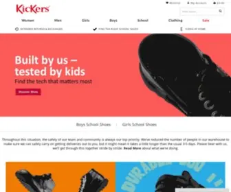 Kickers.co.uk(Kickers Shoes For Men) Screenshot