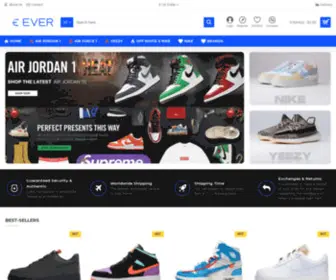 Kickever.com(Best Limited Sneaker Marketplace) Screenshot